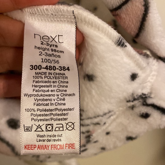 Soft Touch Fleece Dressing Gown - Picture 4 of 7